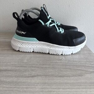 Timberland PRO Setra Composite Safety Toe Work Shoes White/Green Sz 6.5W